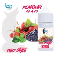 FLAVOUR 10 + 10 RED STYLE – 10 ML IN BOTTLE OF 30 ML- LOP