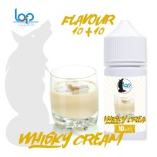 FLAVOUR 10 + 10 WHISKY CREAM – 10 ML IN BOTTLE OF 30 ML - LOP