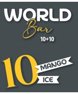 10 World Bar Aroma Mango ice 10+10 