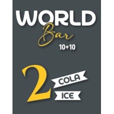 2 World Bar Aroma Cola ice 10+10