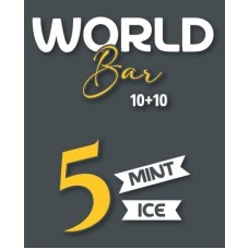 5 World Bar Aroma Mint ice 10+10