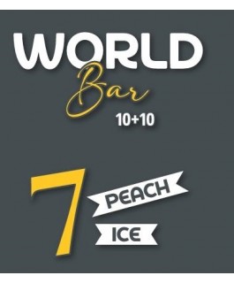 7 World Bar Aroma Peach ice 10+10 