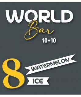 8 World Bar Aroma Watermellon ice 10+10 
